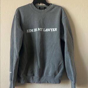 TALENTLESS Charcoal Crewneck Sweater